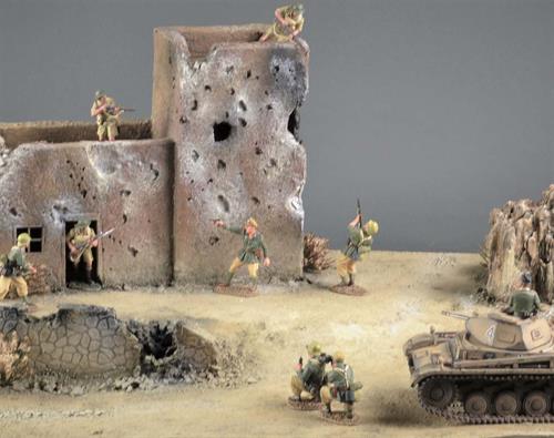 North African ruin - diorama 